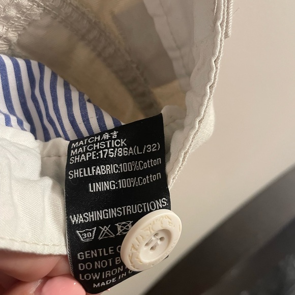 Baggy Y2K Adjustable Cargo Pants Beige - Picture 5 of 5